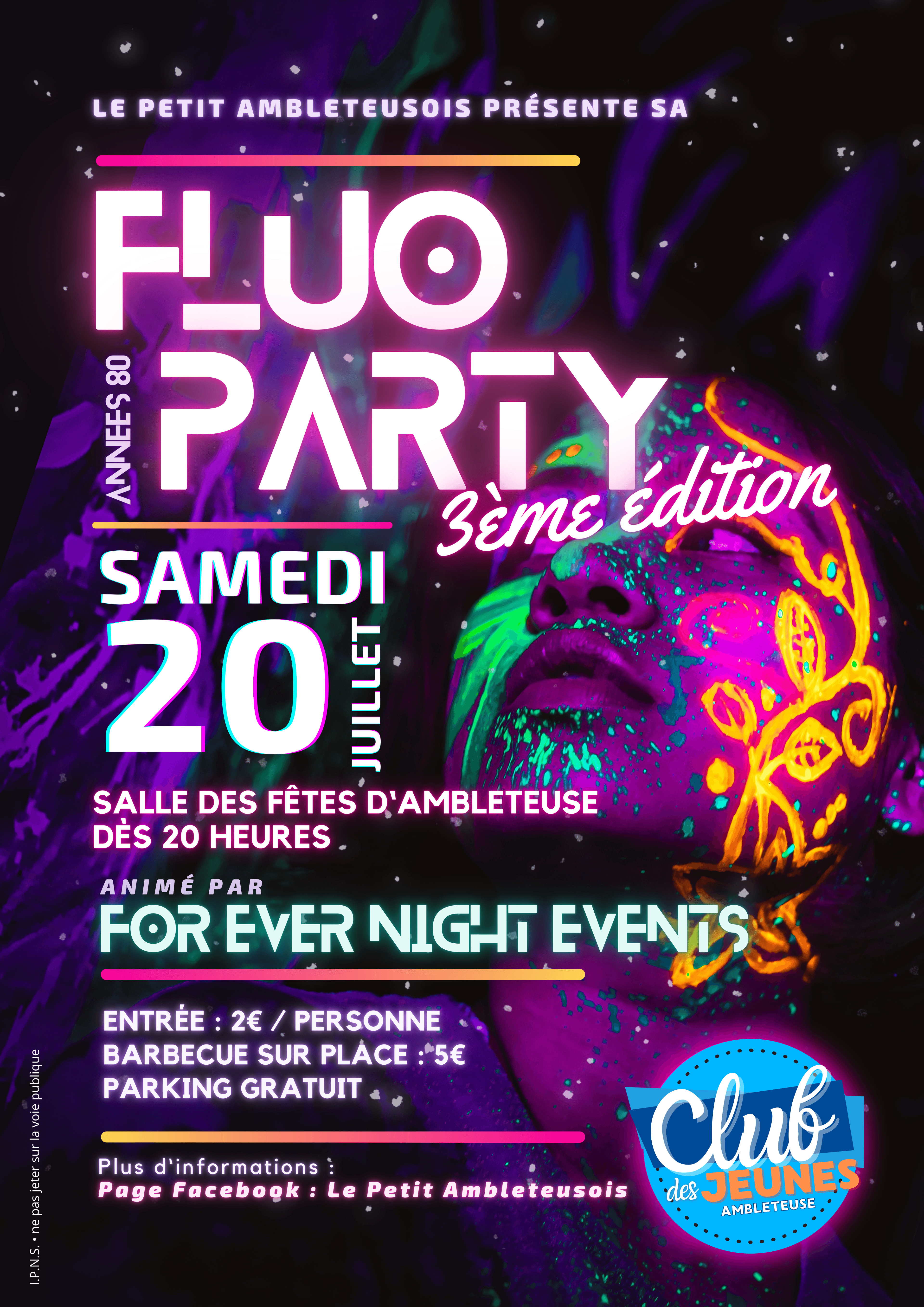 Affiche de l’événement Fluo Party